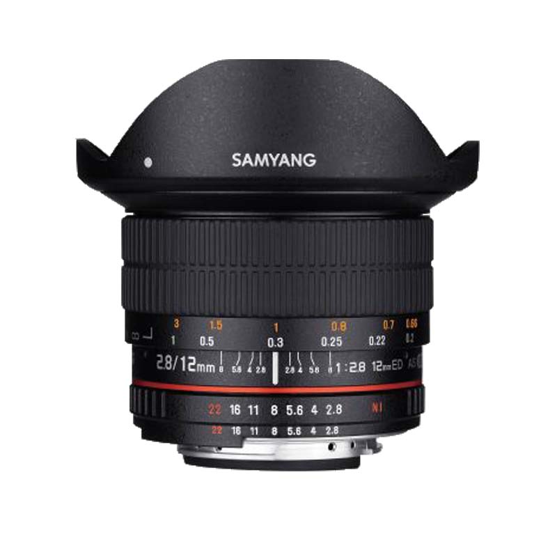SAMYANG 12MM F2.8 ED AS NCS FISHEYE | Ống kính Samyang | mayanhjp.com