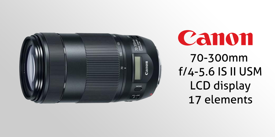 Canon 70-300mm F4-5.6 IS USM II